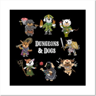 Dungeons And Dogs Posters and Art